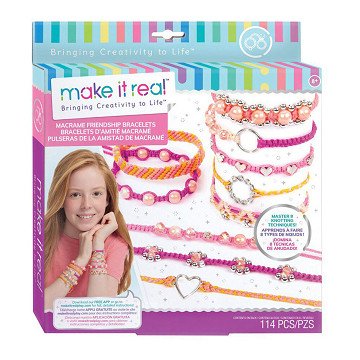 Make It Real - Macrame Friendship Bracelets Making