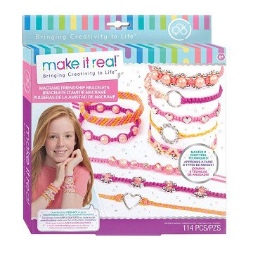 Make It Real - Macrame Vriendschaps Armbandjes Maken