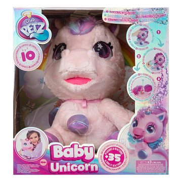 Club Petz Baby Unicorn Interactive Plush Toy