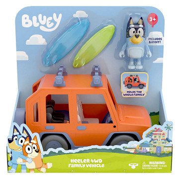Bluey Toy Car with Accessories