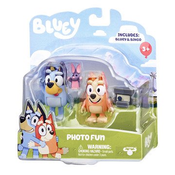 Bluey & Bingo Playing Figures, 2 pcs.