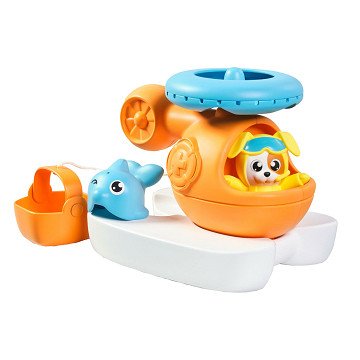 Tomy Splash und Rettungshubschrauber