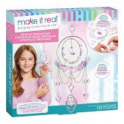  Make It Real - Juicy Couture Love Letters Bracelet Making Kit -  Kids Jewelry Making Kit - DIY Charm Bracelet Making Kit for Girls -  Friendship Bracelets with Flat Clay Beads