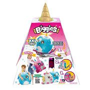 Biggies Dog Blue Inflatable Plush Toy