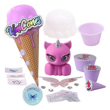 Unicones Ice Cream with Playing Figure Collectible