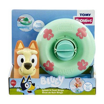 Bluey Splash and Float Bingo Play Figure Bath Toy