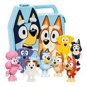 Bluey Play & Go Koffer met 8 Speelfiguren