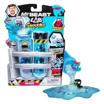 MrBeast Lab BioMites Figures, 5-Pack