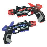 Vapor Strike Pistols Laser-Tag-Spiel, 2er-Pack