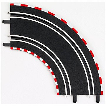 Carrera GO!!! - Bends 1/90 degrees, 2 pcs.