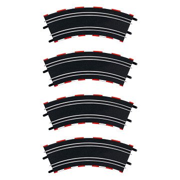 Carrera GO!!! - Gentle Curves, 4 pcs.