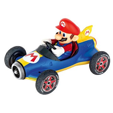 Pull Back Super Mario Race Car Mach 8 - Mario