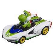 Pull Back Super Mario Race Car P-Wing - Yoshi