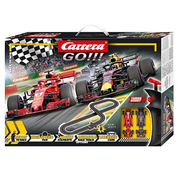 Carrera GO!!! Racebaan - Race to Win