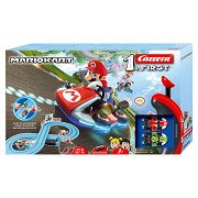 Carrera First Rennbahn, 2,4 m – Mario Kart