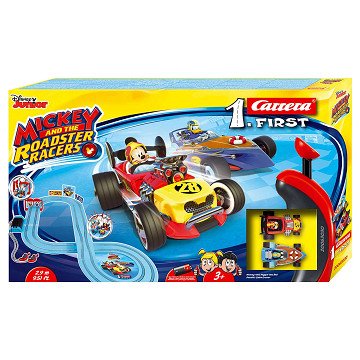 Carrera First Racebaan - Mickey and the Roadster Racers