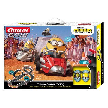Carrera GO!!! Racebaan - Minions Yellow Racing