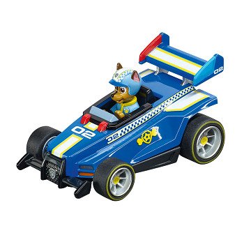 Carrera GO!!! Rennwagen – Verfolgungsjagd mit PAW Patrol