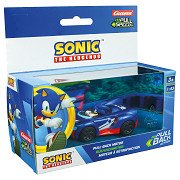 Pull Back Auto Team Sonic Racing - Blauw