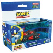 Pull back Auto Team Sonic Racing - Black