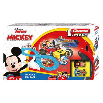 Carrera First Race Track – Mickeys lustiges Rennen