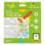 Banana Panda - Kleurboekje Ik Hou van Kleurplaten met Dinosaurussen 