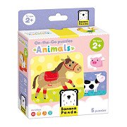 Banana Panda - On-the-Go Puzzel Dieren - 16st.