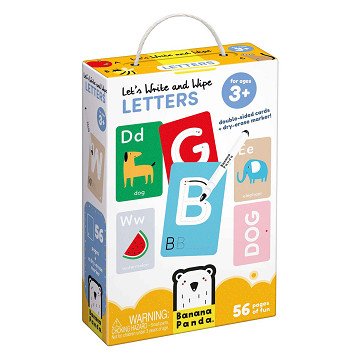 Banana Panda – Lass uns Buchstaben schreiben und löschen