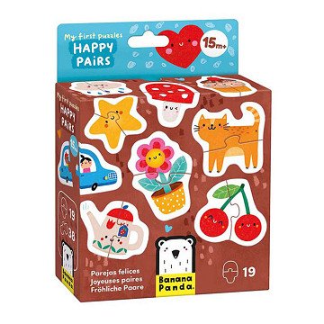 Banana Panda - My First Puzzles Happy Doubles, 19 pcs.