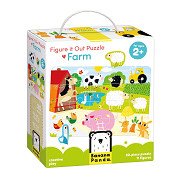 Banana Panda – Figure It Out Puzzle Farm – 20-tlg.