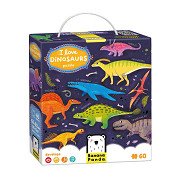 Banana Panda – Ich liebe Dinosaurier-Puzzle – 60 Teile.