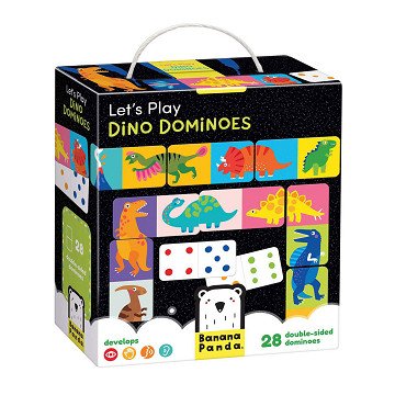 Banana Panda - Laten We Dino Domino Spelen