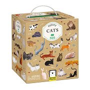 Banana Panda - Puzzlove Katten - 500st.