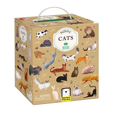 Banana Panda - Puzzlove Cats - 500 pcs.