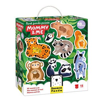 Banana Panda – Erstes Jumbo -Puzzle „Mama & ich“
