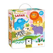 Banana Panda – Wild Jumbo Puzzle Safari – 24-tlg.