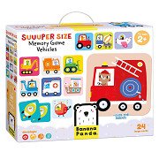 Banana Panda - Large Memory Game Vehicles - 24 pcs.