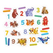 Banana Panda - Puzzle Numbers - 20pcs.