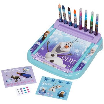 Disney Frozen Deluxe Roll & Go Drawing Table