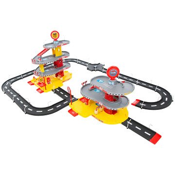 Maxi Garage 2in1 with Road Parts