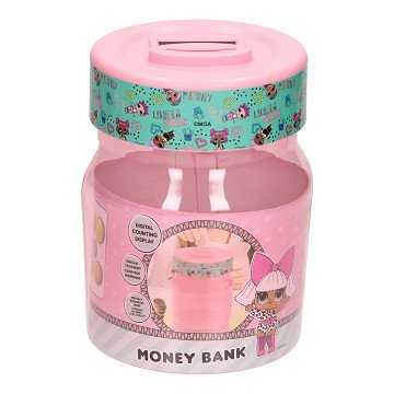 LOL. Money box with money counter