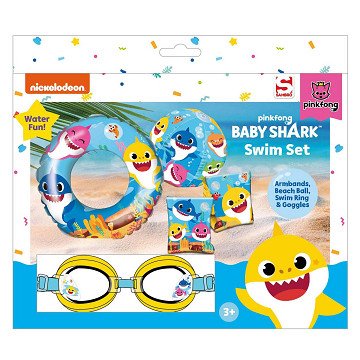 Baby Shark Swimming Set with Diving Goggles
