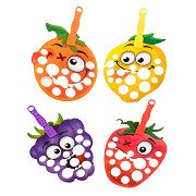 Fragrance Bubble Blower Fruit, 4 pcs.