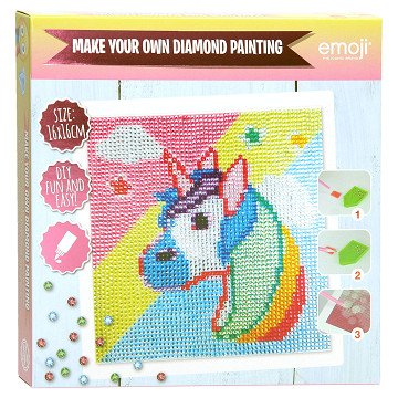 Emoji Diamond Painting - Unicorn