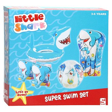 3D Swimming set Shark, 4 in 1