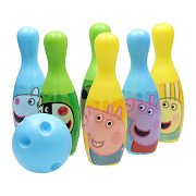 Bowling set Peppa Pig, 7 pieces.