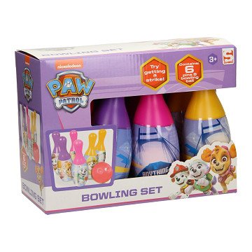 Bowling set PAW Patrol, 7 pieces.