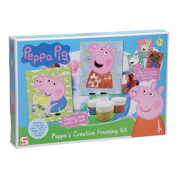 Peppa Pig Finger Painting Paintings Making