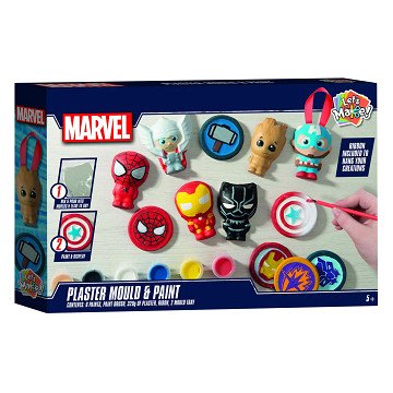 Plaster Casting & Painting Marvel XL