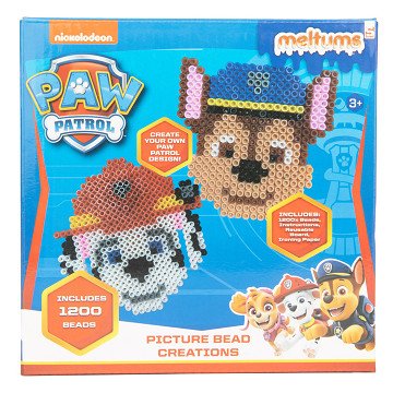 PAW Patrol Meltums Bügelperlen-Set, 1200 Stück.